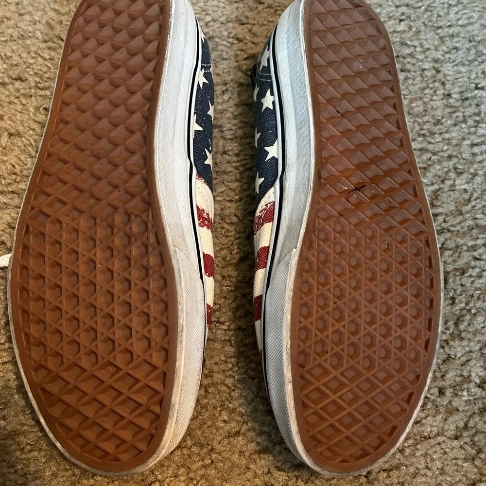 American Flag Vans - Picture 2 of 4
